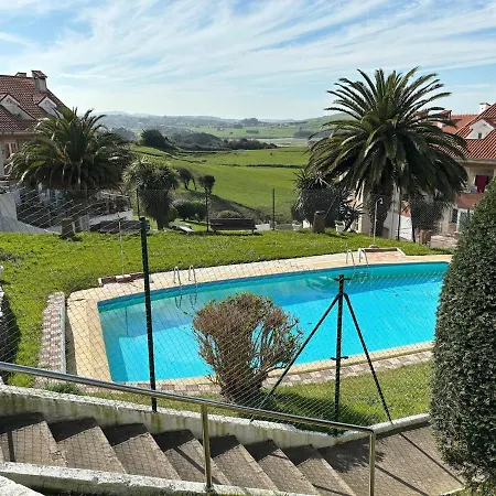 Apartmán Atico Amplio Con Vistas Al Mar En Mogro